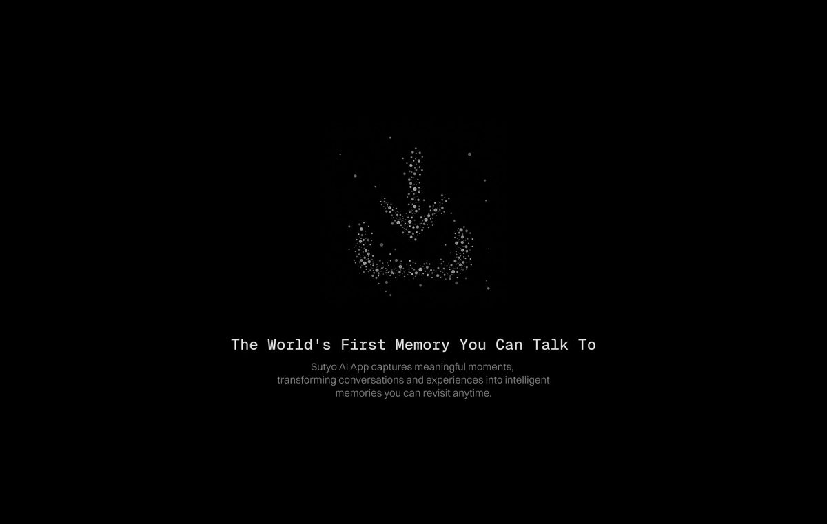 Meet Sutyo AI: A Memory You Can Talk To